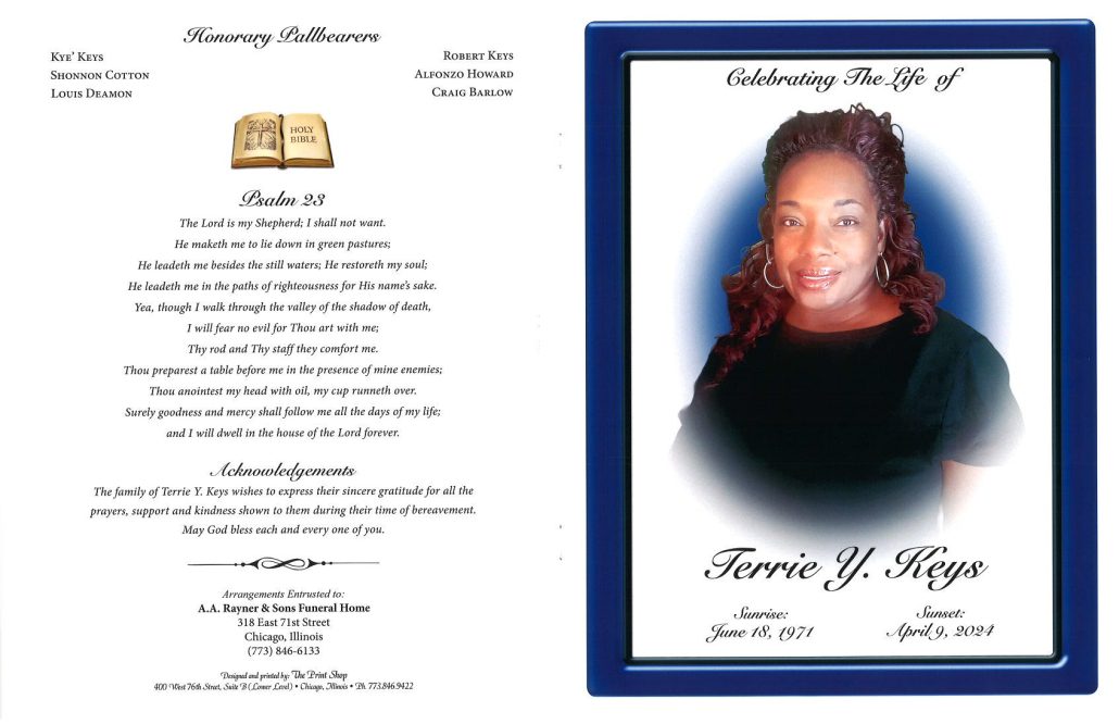 Terrie Y Keys Obituary