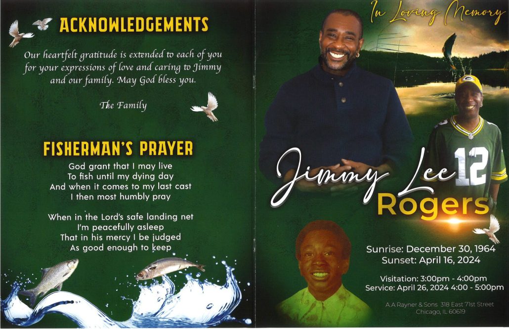 Jimmy L Rogers Obituary