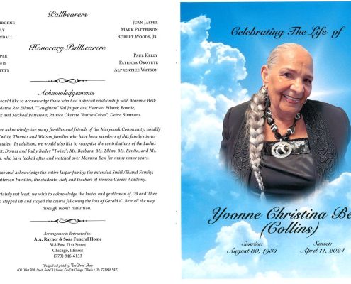 Yvonne C Best Obituary