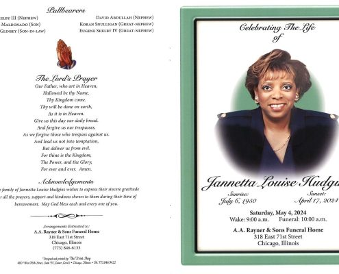 Jannetta L Hudgins Obituary