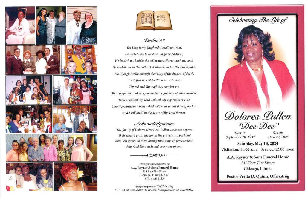 Dolores Pullen Obituary