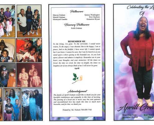 Aprill Graham Obituary