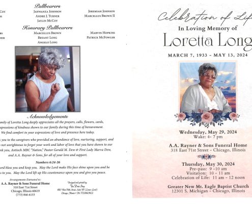 Loretta Long Obituary