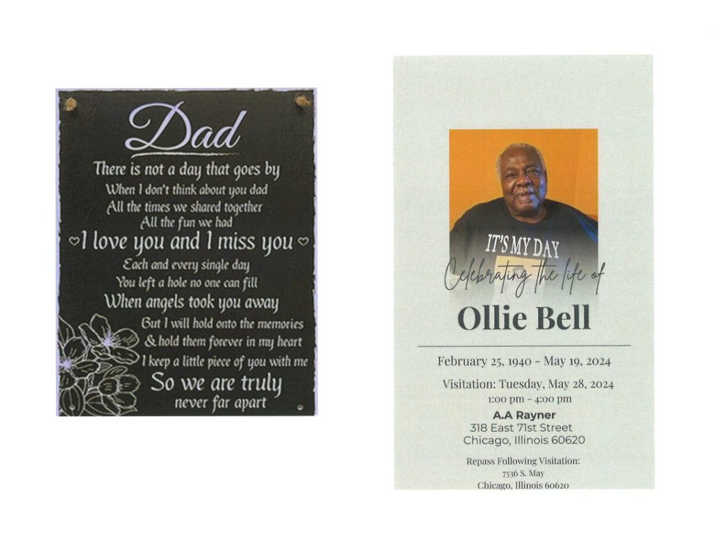 Ollie Bell Obituary