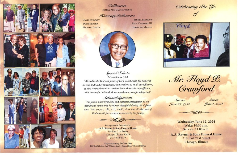 Floyd P Crawford Obituary