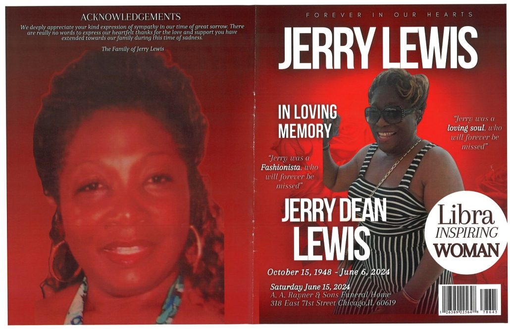 Jerry D Lewis Obituary