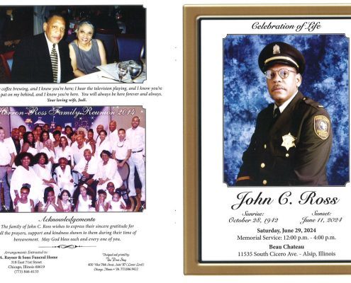 John C Ross Obituary