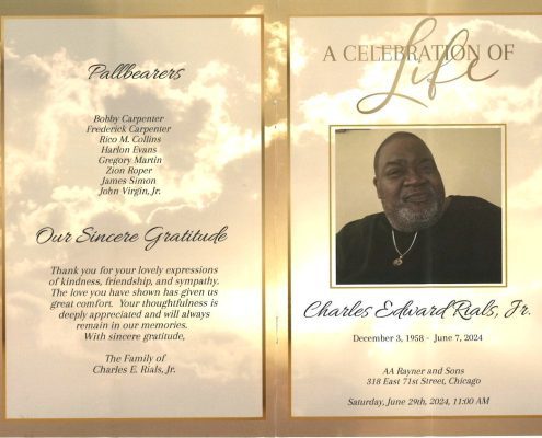 Charles E Rails Jr Obituary