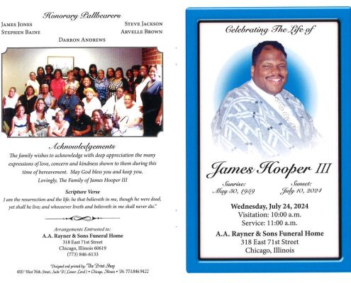 James Hooper III Obituary