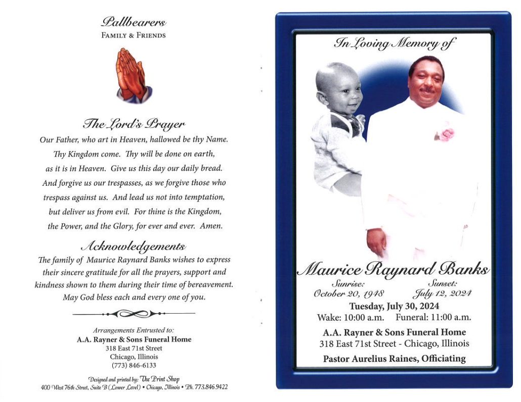 Maurice R Banks Obituary