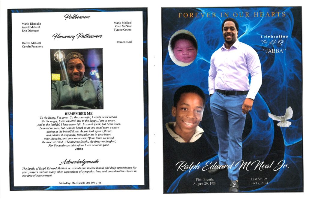 Ralph E McNeal Jr Obituary