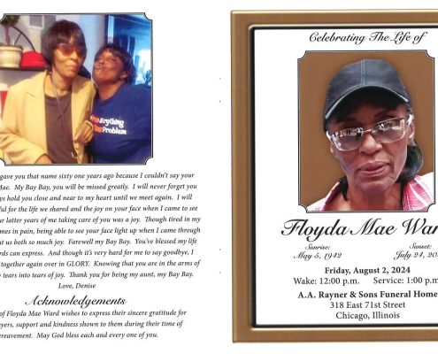 Floyda M Ward Obituary