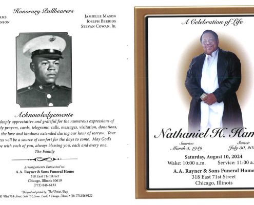 Nathaniel H Hamlin Obituary