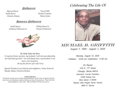 Michael B Griffith Obituary