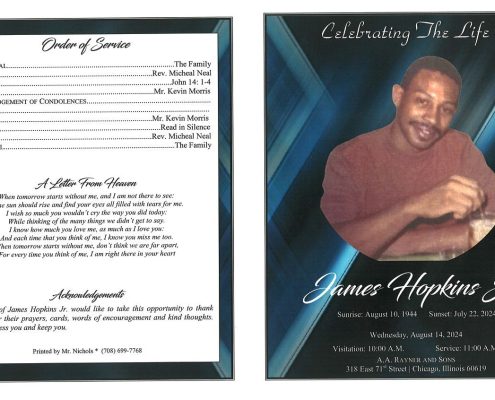 James Hopkins Jr Obituary