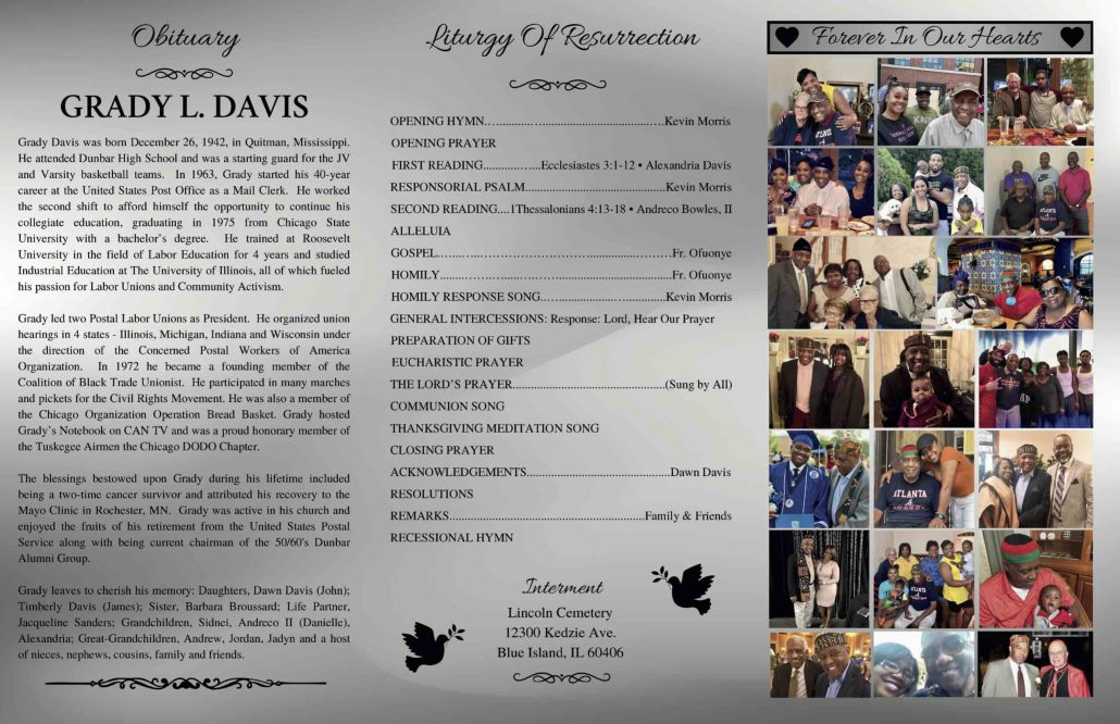 Grady L Davis Obituary