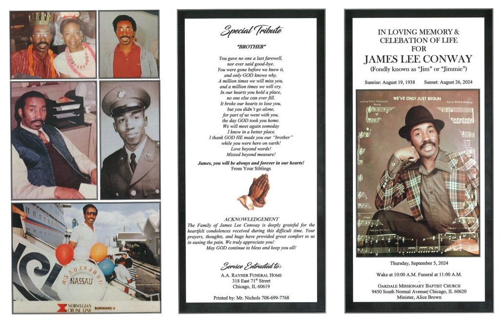 James L Conway Obituary