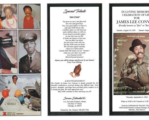 James L Conway Obituary