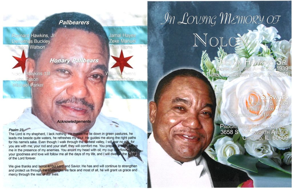 Nolon Hawkins Sr Obituary