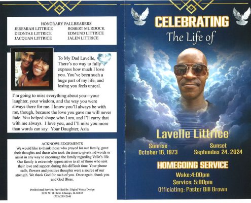 Lavelle Littrice Obituary