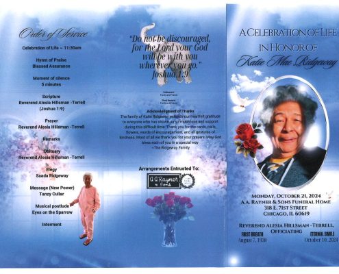 Katie M Ridgeway Obituary