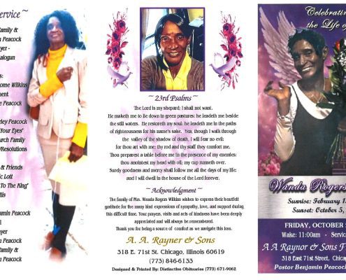 Wanda R Wilkins Obituary