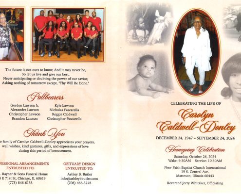 Carolyn Caldwell Donley Obituary