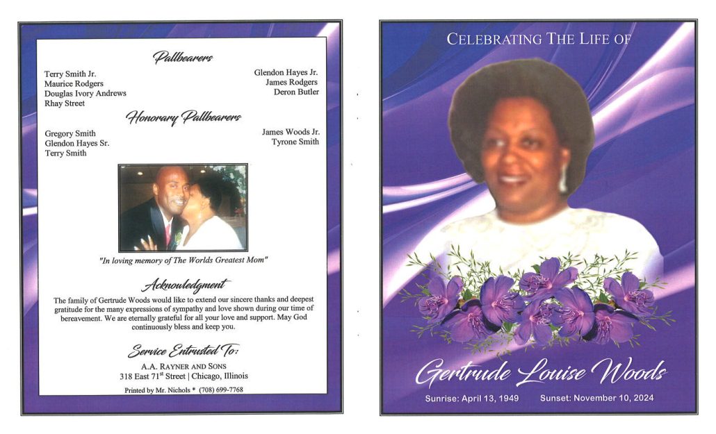 Gertrude Woods Obituary