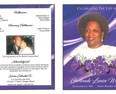 Gertrude Woods Obituary