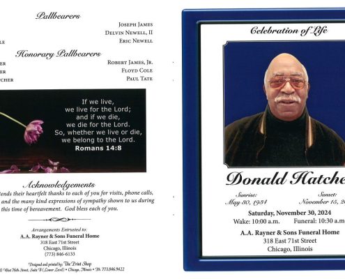 Donald Hatcher Obituary