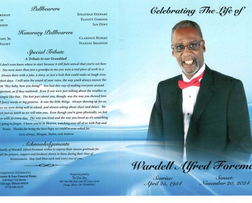 Wardell A Foreman Obituary