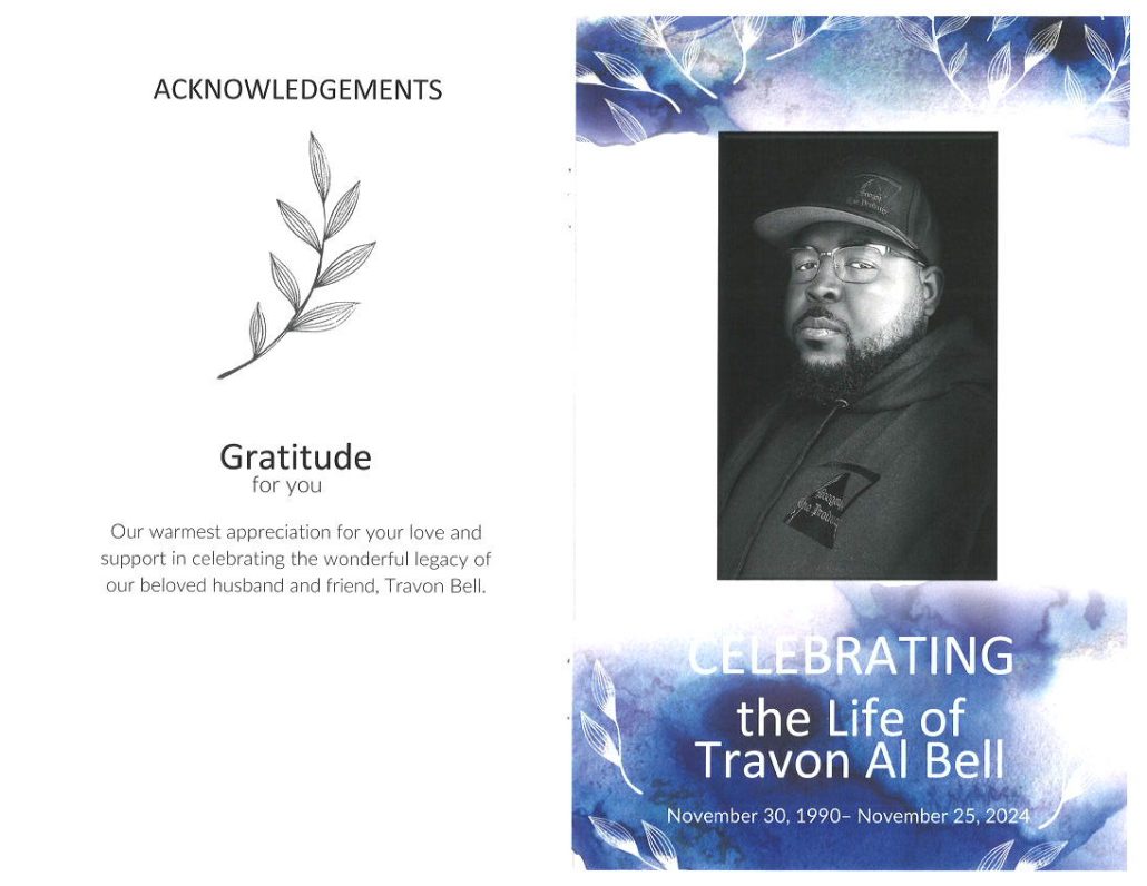 Travon A Bell Obituary