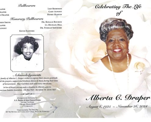 Alberta C Draper Obituary