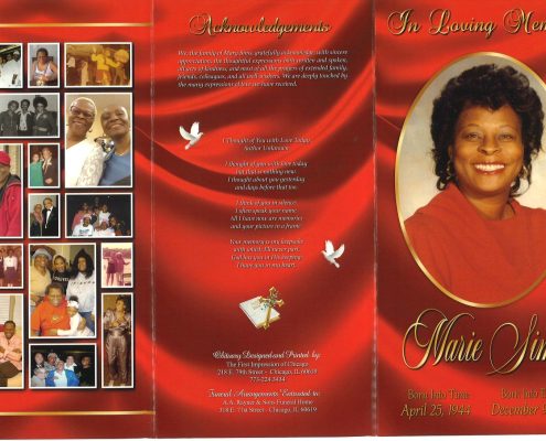 Marie Sims Obituary