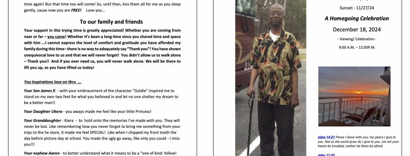 James G Stallworth Jr Obituary