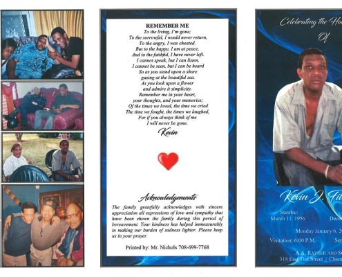 Kevin J Fillmore Obituary