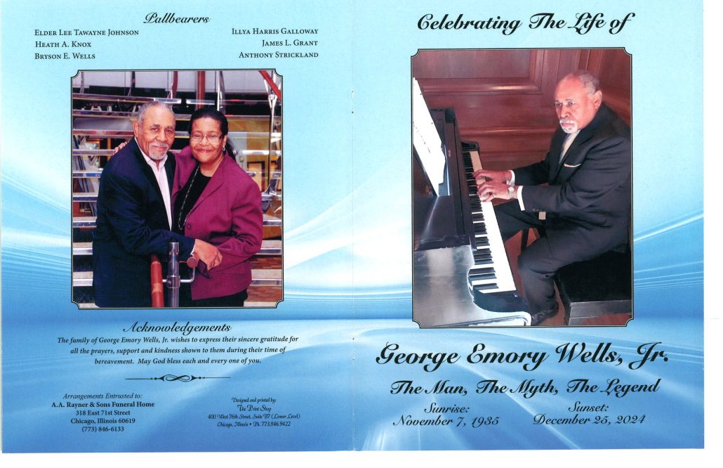 George E Wells Jr Obituary