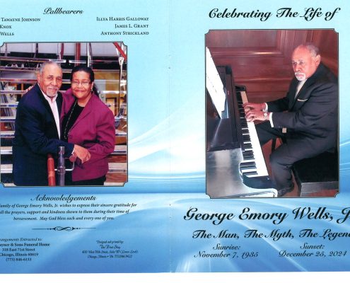 George E Wells Jr Obituary