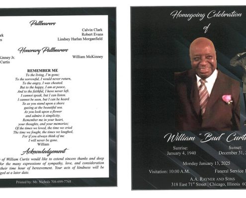 William Curtis Obituary