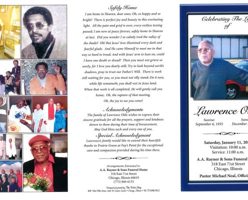 Lawrence Olds Obituary