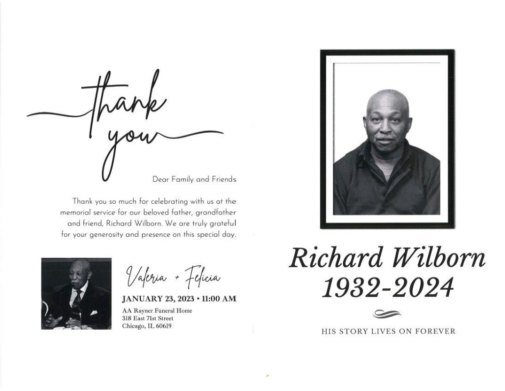 Richard Wilborn Obituary