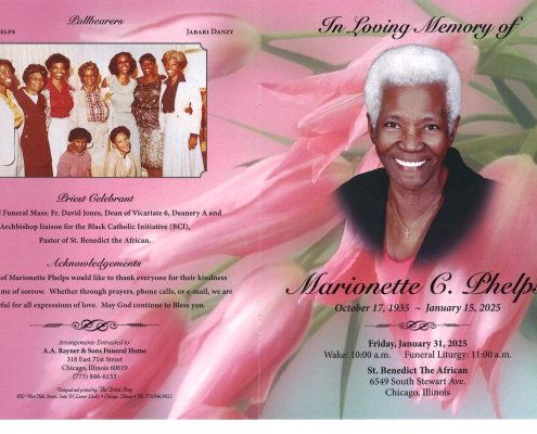 Marionette C Phelps Obituary