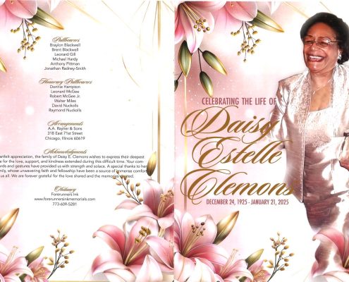 Daisy E Clemons Obituary