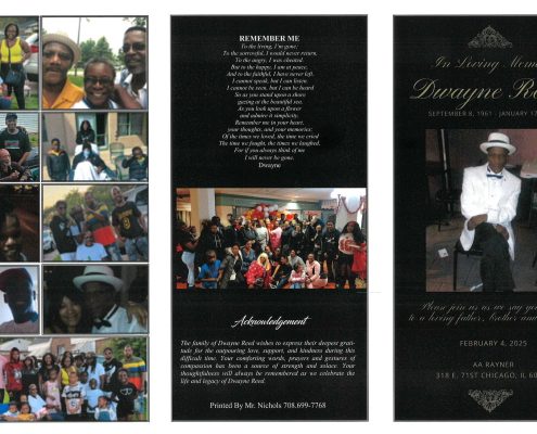 Dwayne Reed Obituary