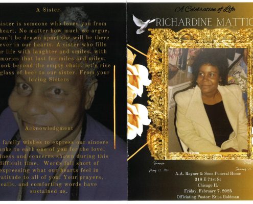 Richardine Matticx Obituary