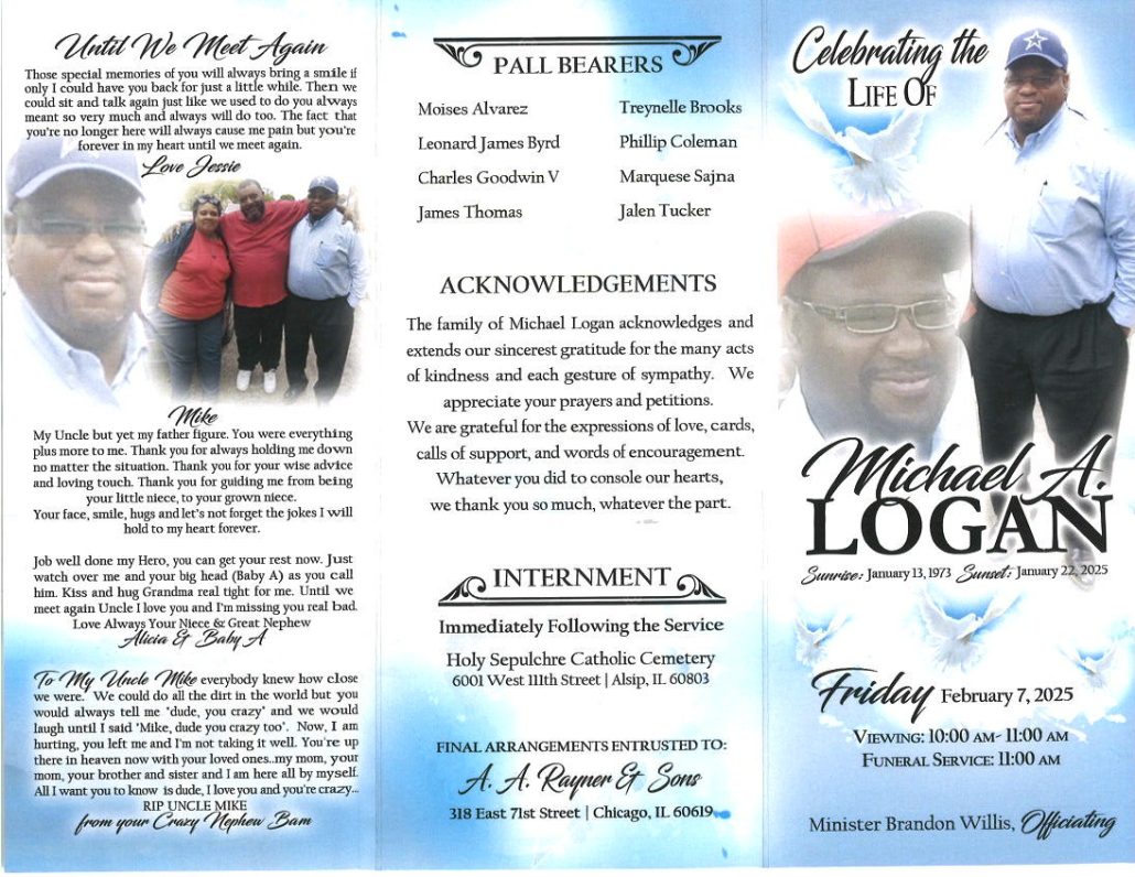 Michael A Logan Obituary