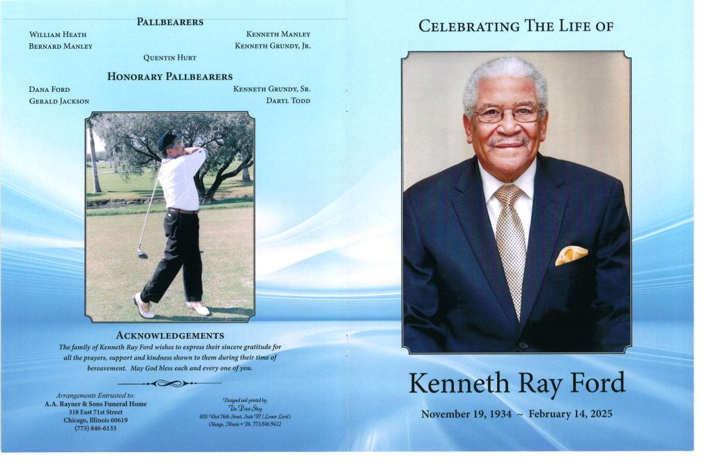 Kenneth R Ford Obituary