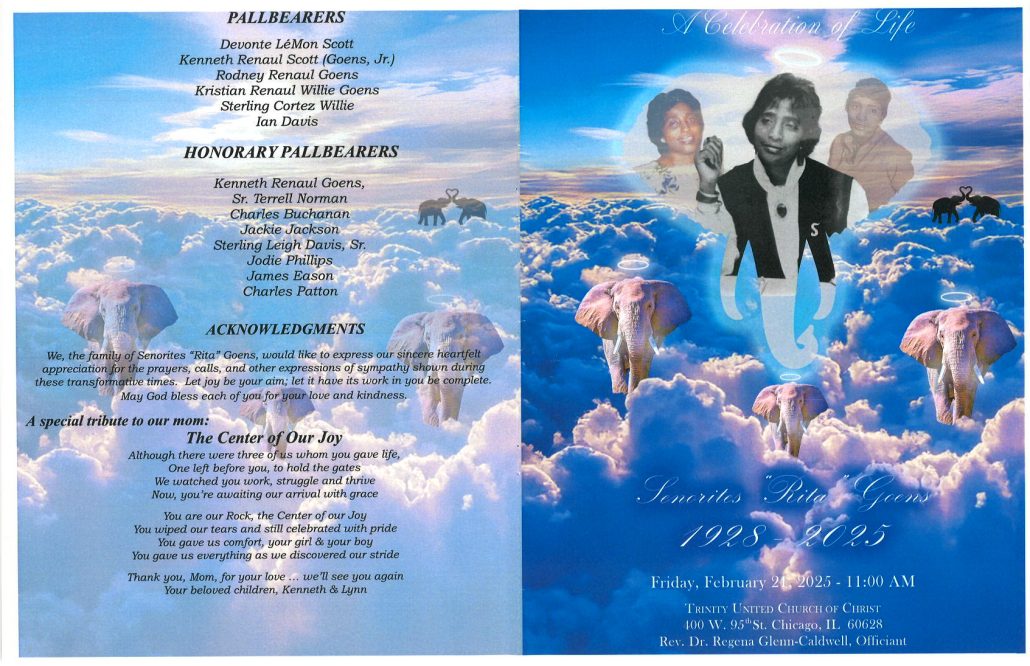 Senorites Goens Obituary