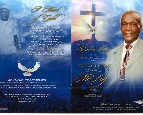 Gershom C McKoy Obituary