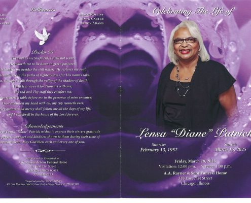 Lensa Patrick Obituary
